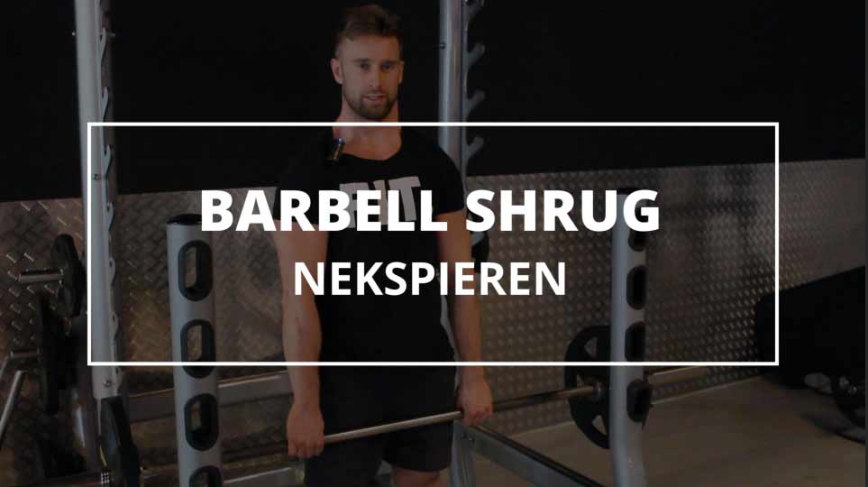 Barbell shrug