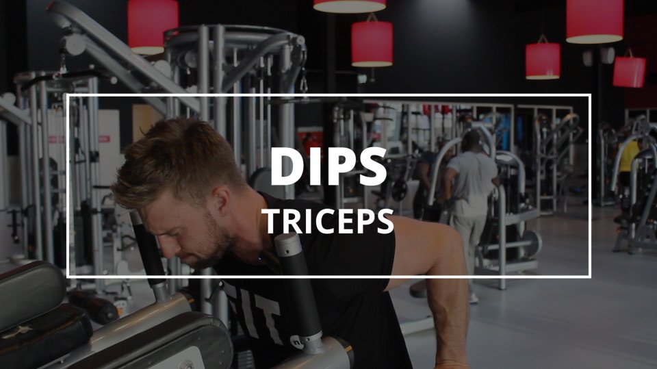 Dips oefening