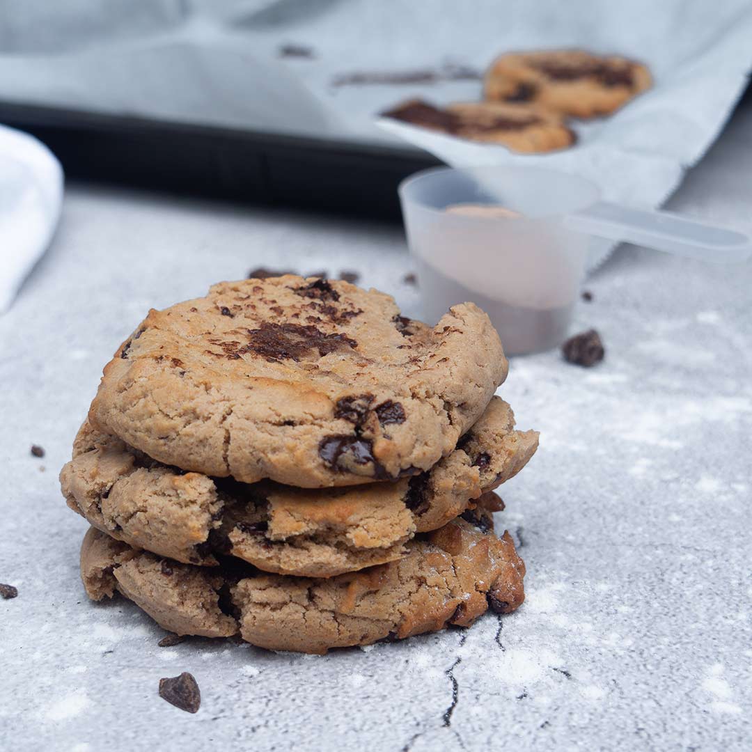 Protein chocolate chip cookies